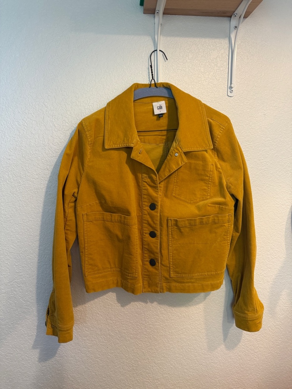 CAbi Mustard Corduroy Jacket
